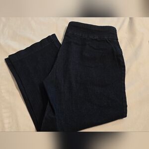 Classic Black Capri Women's Jeans Pants